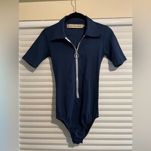 NWOT Stoned Immaculate - wonder years disco body suit (xs)